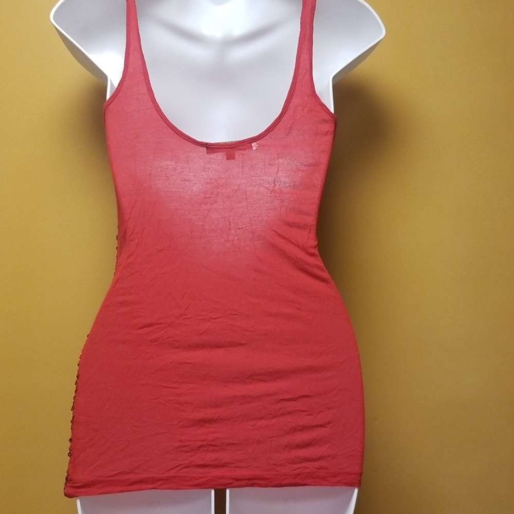 Sequin tank top - Picture 3 of 6